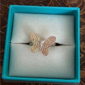Effy 14K Gold Butterfly Ring